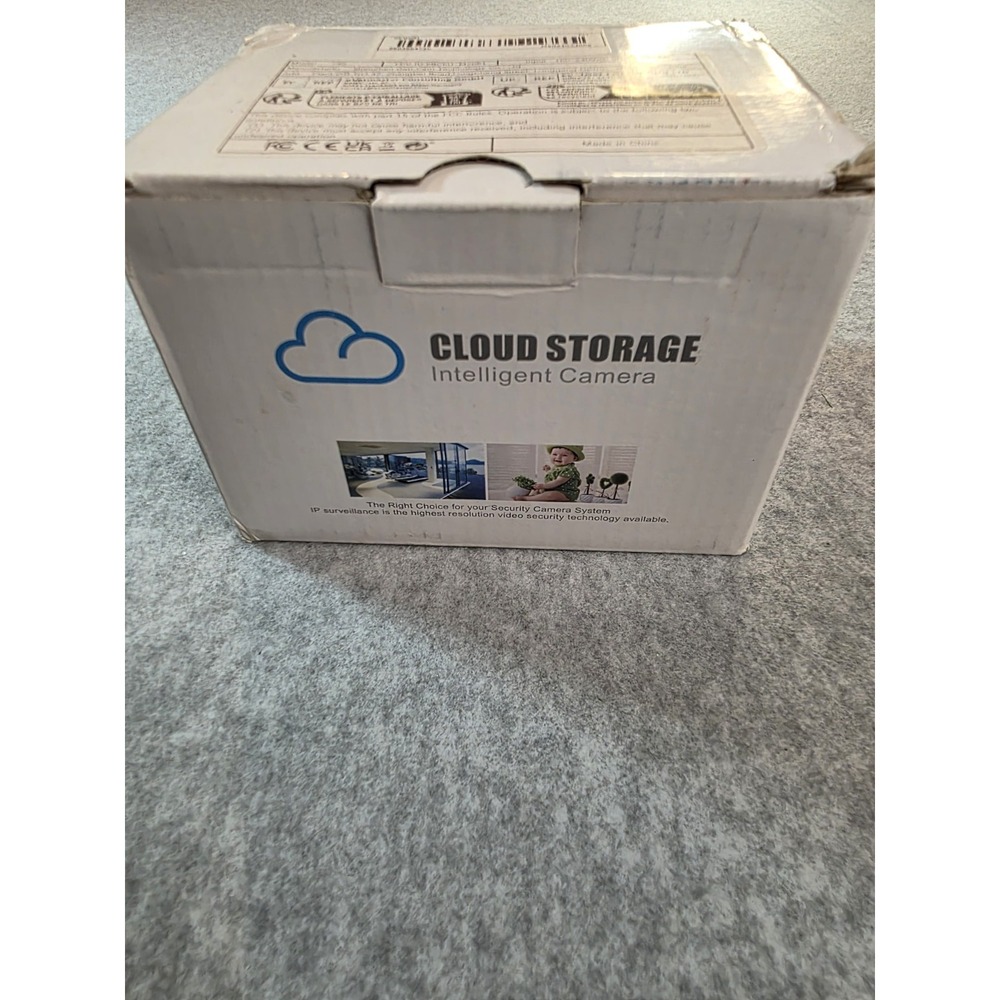 New, Cloud Storage Intelligent Camera, Security, Surveillance, High Reso, White